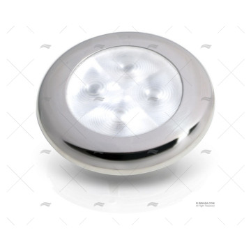 LUZ SLIM INOX BLANCA 24V