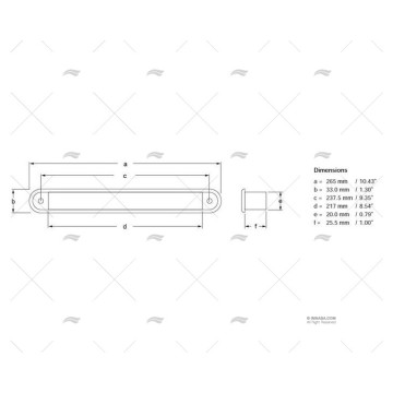 LUZ STRIP LED BARRA HELLA MARINE