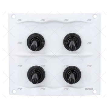 PANEL 4 POS 12V 20A BLANCO 95x107m