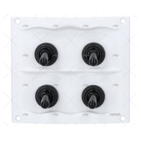 PANEL 4 POS 12V 20A BLANCO 95x107m