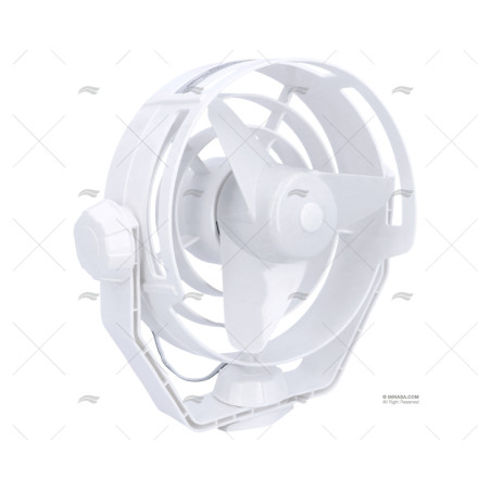 VENTILADOR TURBO 12V BLANCO