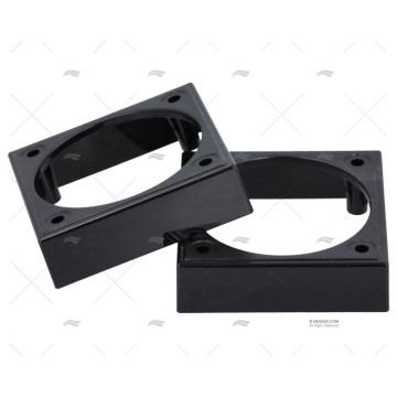 SOPORTE PLAFON NEGRO / PACK 2