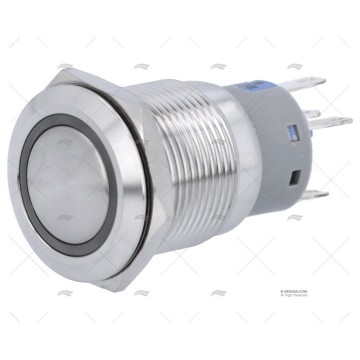 INTERRUPTOR ON-OFF 24V CON LED AZUL