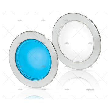 LUZ EUROLED 95 REDONDA BLANCA/AZUL