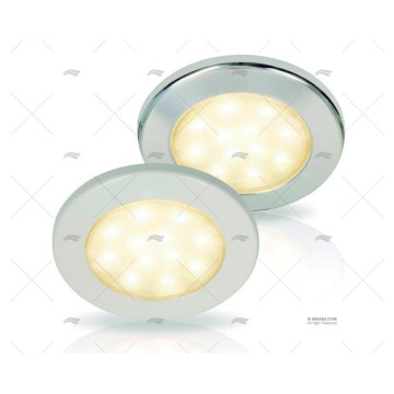 LUZ EUROLED 115 BLANCA PLASTICO/INOX HELLA MARINE