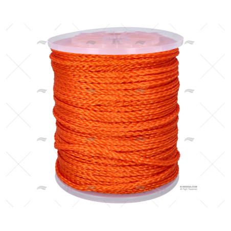 CUERDA ESQUI 200m NARANJA 8mm