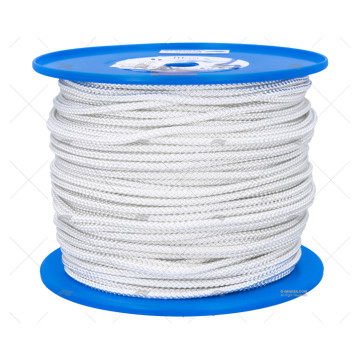 CABO POLYESTER 06mm BLANCO 200m