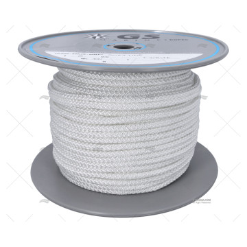 CABO POLYESTER 08mm BLANCO 100m