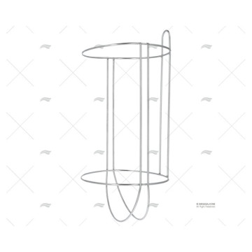 PORTA DEFENSAS 215x320-425mm INOX