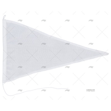 BANDERA BLANCA 45x30cm TRIANGULAR ETAMIN