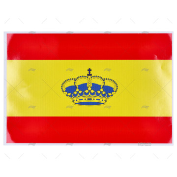 BANDERA ADHESIVA ESPAÑA C/CORONA 300x200