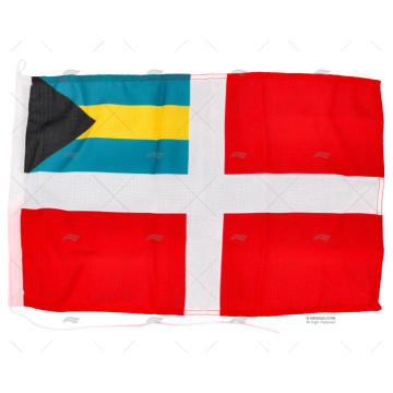 BANDERA BAHAMAS MERCANTE 75x 50cm