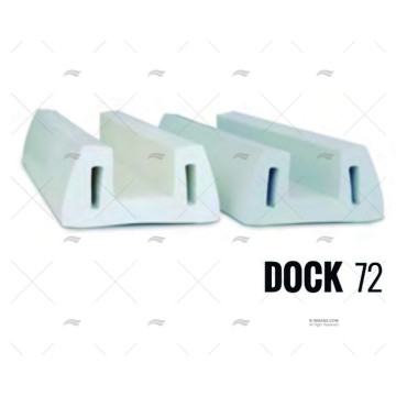 DEFENSA BARRA DOCK 72 BLANCA (vta x m) TESSILMARE