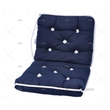 COJIN DOBLE NAVY KAPOK