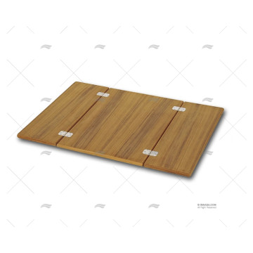 TABLERO MESA PLEGABLE TECA 66x90cm FORMA