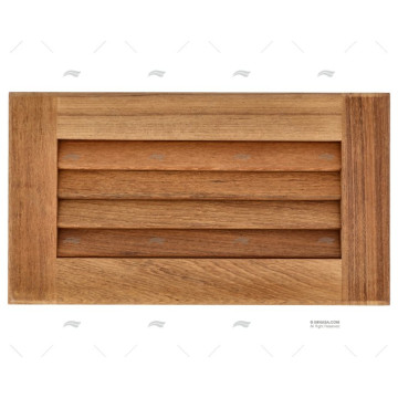 REJILLA VENTILACION TECA 280x160mm ARC MARINE