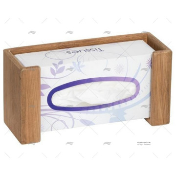 CAJA TECA PORTA PAÑUELOS ARC MARINE