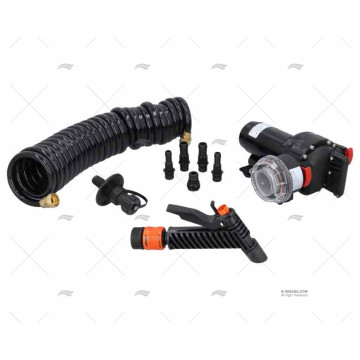 KIT BALDEO 24V CON BOMBA 19L/M 3 BARES