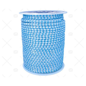 CUERDA MULTIUSOS 12mm BLANCO/AZUL 200m