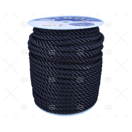 CABO POLYESTER 18mm NAVY 100m