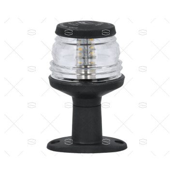 LUZ TODO HORIZONTE C/BASE 12V NEGRA LED