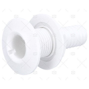 PASACASCO PLASTICO BLANCO 1"