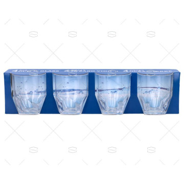 VASO PARA WHISKY 360ML 4 PIEZAS