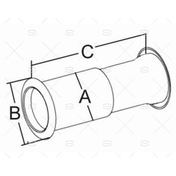 PASACASCO ABS 49-73/74-98 mm MARINE TOWN