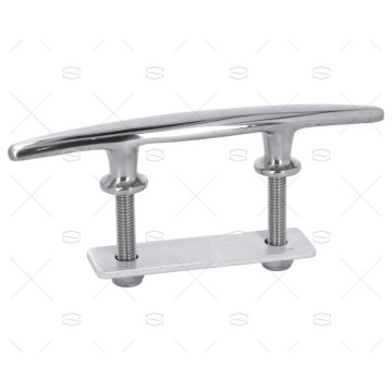 CORNAMUSA INOX-316 CON TORNILLO Y PLATINA MARINE TOWN