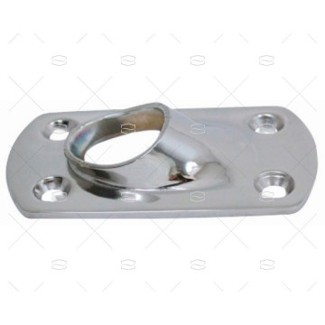 PLATINA RECTANGULAR INOX-316 45º MARINE TOWN