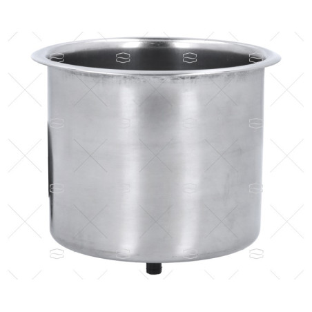 SOPORTE VASO INOX SS304 C/DRENAJE