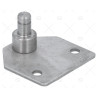 SOPORTE PLANO 45x35mm C/TORNILLO INOX M8
