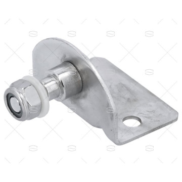 SOPORTE AMORTIGUADOR CURVO FIJ.TUERCA