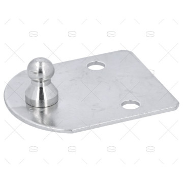 SOPORTE AMORTIGUADOR 48x58mm BOLA 10mm