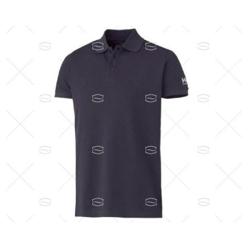 POLO SALFORD PIQUE H/H AZUL MARINO M