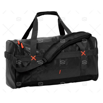 BOLSA DUFFEL NEGRA-NARANJA 50 L HELLY HANSEN