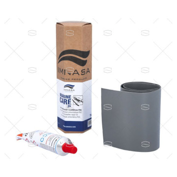 KIT REPARACION NEUMATICAS PVC 75ml GRIS