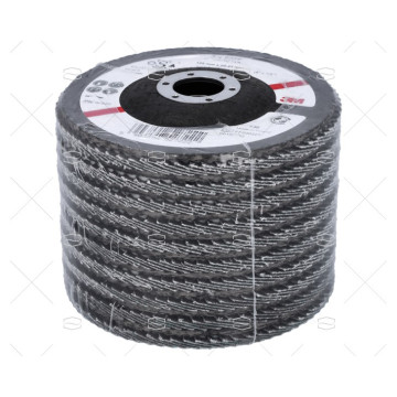 DISCO LAMINAS 577F 125mm/PLANO P80 10U