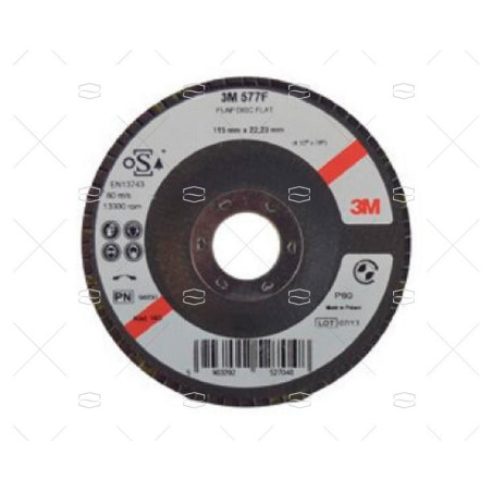 DISCO LAMINAS 577F - 115MM PLANO 3M