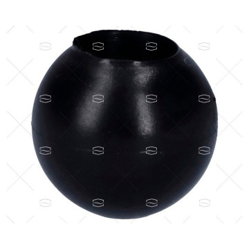 BOLA STOP NYLON NEGRA 6mm