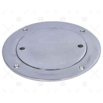 TAPA DE REGISTRO INOX SS 316 125mm