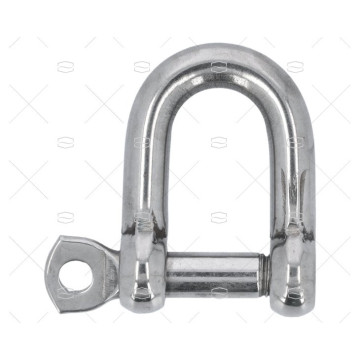 GRILLETE RECTO CORTO AISI-316 12mm