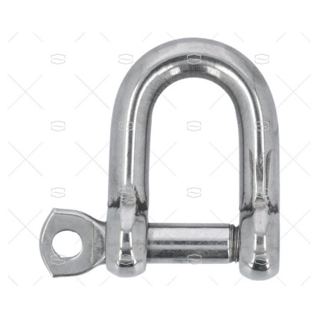 GRILLETE RECTO CORTO AISI-316 12mm