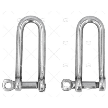 GRILLETE RECTO LARGO INOX 316/INOX