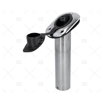 PORTACAÑAS EMPOTRABLE S/T 40mm INOX