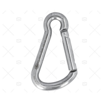 MOSQUETON SIN OJO 100 INOX HARNESS KONG