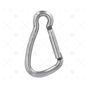 MOSQUETON SIN OJO 125 INOX HARNESS KONG