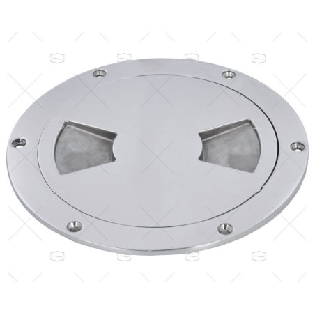 TAPA REGISTRO INOX 198mm EXTERIOR