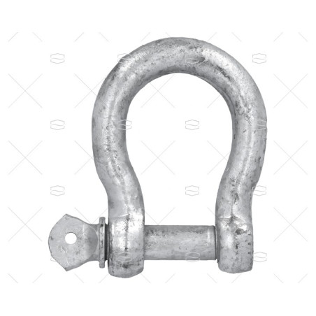 GRILLETE LIRA GALVANIZADO 16mm