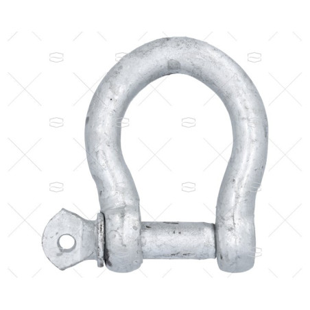 GRILLETE LIRA GALVANIZADO 18mm